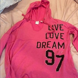 Girls thin sweatshirt